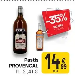 Cora Pastis PROVENCAL aanbieding