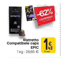 Cora Ristretto Compatibele caps aanbieding