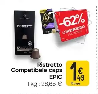 Cora Ristretto Compatibele caps aanbieding