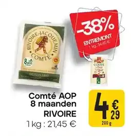 Cora Comté AOP 8 maanden RIVOIRE aanbieding