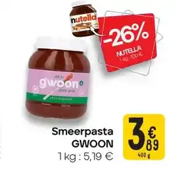 Cora Smeerpasta GWOON aanbieding