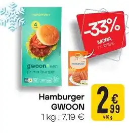 Cora Hamburger GWOON aanbieding