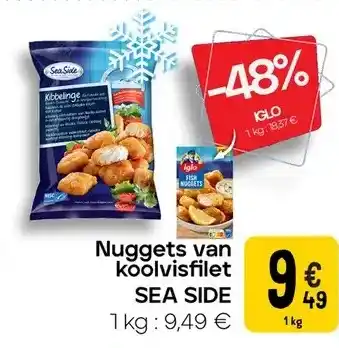 Cora Nuggets van koolvisfilet aanbieding