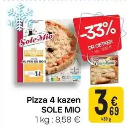 Cora Pizza 4 kazen aanbieding