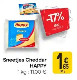 Cora Sneetjes Cheddar aanbieding