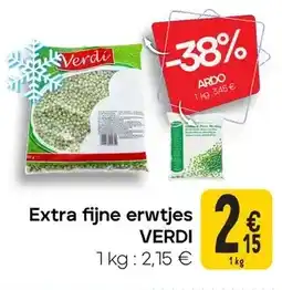 Cora Extra fijne erwtjes aanbieding