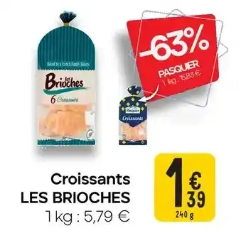 Cora Croissants LES BRIOCHES aanbieding