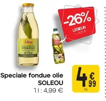 Cora Speciale fondue olie aanbieding