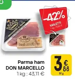 Cora Parma ham DON MARCELLO aanbieding