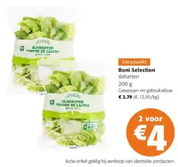 Colruyt Boni Selection slaharten 200 g aanbieding