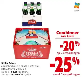 Colruyt Stella Artois aanbieding