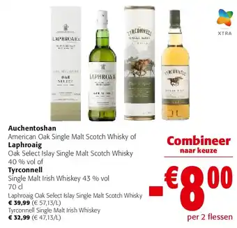 Colruyt Laphroaig Oak Select Islay Single Malt Scotch Whisky aanbieding