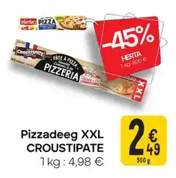 Cora Pizzadeeg XXL aanbieding