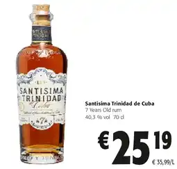 Colruyt Santisima Trinidad de Cuba aanbieding