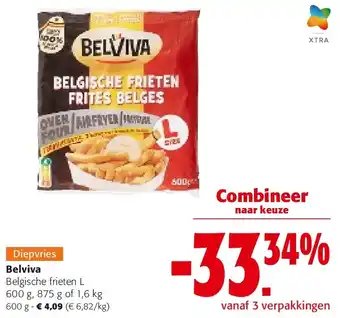 Colruyt Belviva Belgische frieten L aanbieding