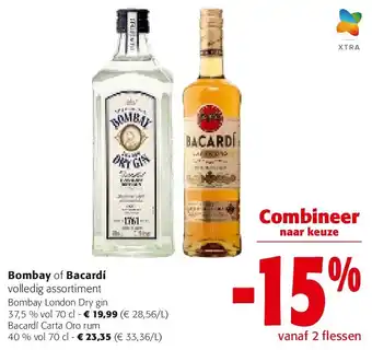 Colruyt Bombay London Dry gin aanbieding