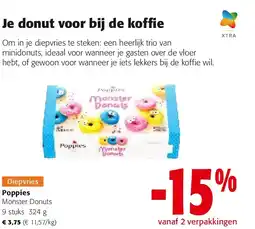 Colruyt Poppies Monster Donuts aanbieding