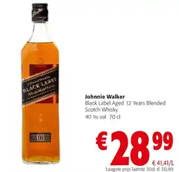 Colruyt Johnnie Walker aanbieding