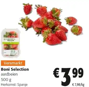 Colruyt Boni Selection aardbeien 500 g aanbieding