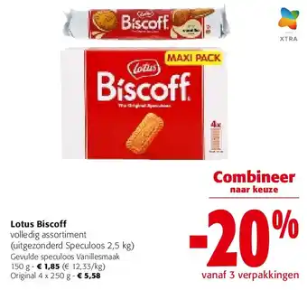 Colruyt Lotus Biscoff volledig assortiment aanbieding