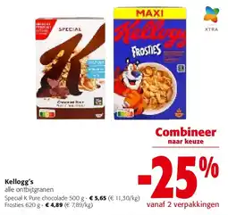 Colruyt Kellogg’s alle ontbijtgranen aanbieding