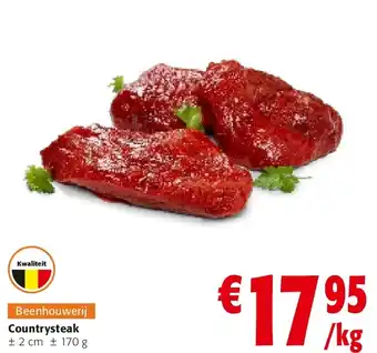 Colruyt Countrysteak aanbieding