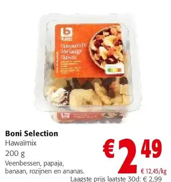 Colruyt Boni Selection Hawaïmix 200 g aanbieding