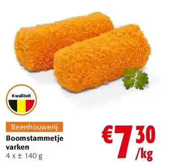 Colruyt Boomstammetje varken aanbieding