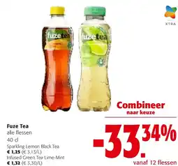 Colruyt Fuze Tea Sparkling Lemon Black Tea aanbieding