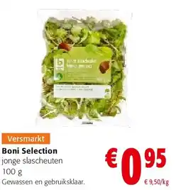 Colruyt Boni Selection jonge slascheuten 100 g aanbieding