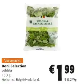 Colruyt Boni Selection veldsla 150 g aanbieding