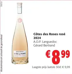 Colruyt Côtes des roses rosé 2024 aanbieding