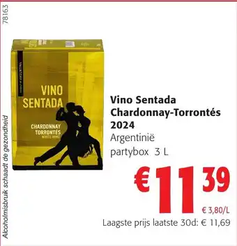 Colruyt Vino sentada chardonnay torrontés 2024 aanbieding