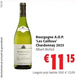 Colruyt Bourgogne A.O.P. Les Cailloux' Chardonnay 2023 Albert Bichot aanbieding