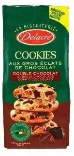 Colruyt Delacre cookies dubbele chocolade aanbieding