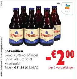 Colruyt St-feuillien tripel aanbieding