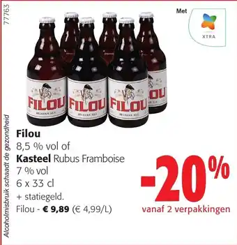 Colruyt Filou 8,5 % vol aanbieding