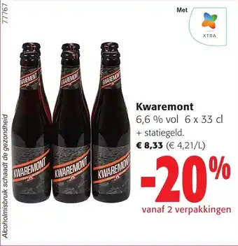 Colruyt Kwaremont 6,6% vol aanbieding