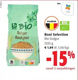 Colruyt Boni selection bio bulgur aanbieding