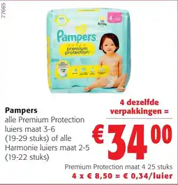 Colruyt Pampers aanbieding