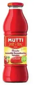 Colruyt Mutti passata gezeefde fluweelzachte tomaten aanbieding