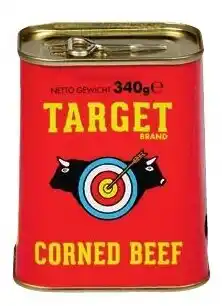 Colruyt Target corned beef aanbieding