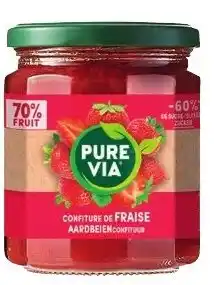 Colruyt Pure via aardbeienconfituur aanbieding