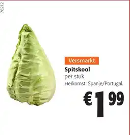 Colruyt Spitskool aanbieding