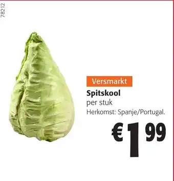 Colruyt Spitskool aanbieding