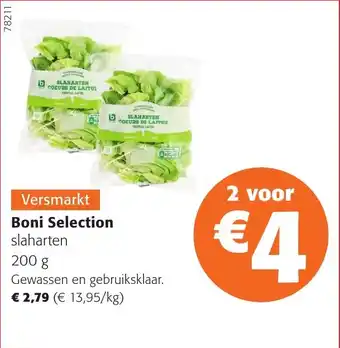 Colruyt Boni selection slaharten aanbieding