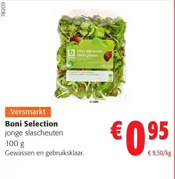 Colruyt Boni selection jonge slascheuten aanbieding