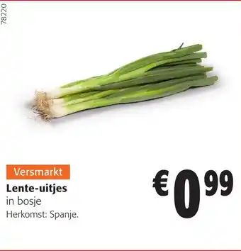 Colruyt Lente uitjes in bosje aanbieding