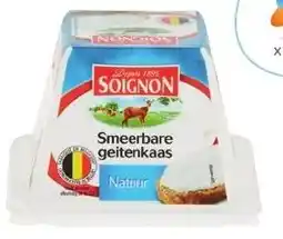 Colruyt Soignon smeerbare geitenkaas natuur aanbieding