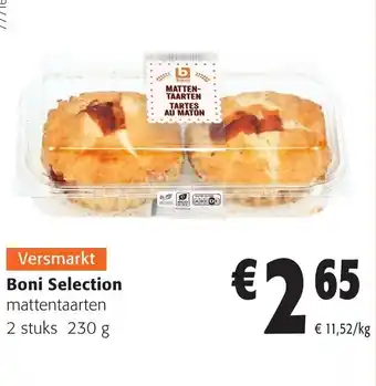 Colruyt Boni selection mattentaarten aanbieding